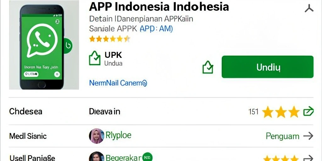 Tampilan antarmuka aplikasi yang ramah pengguna.