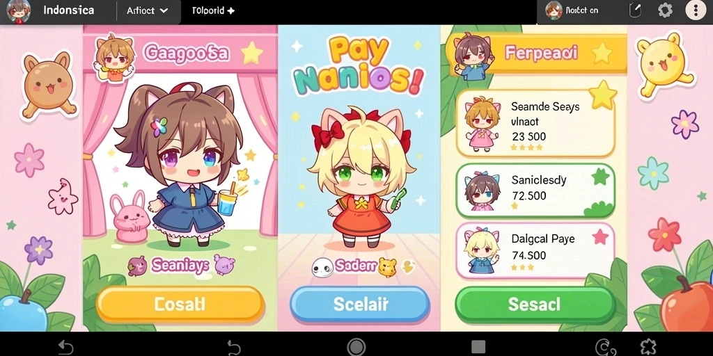 Antarmuka aplikasi yang responsif dan modern.