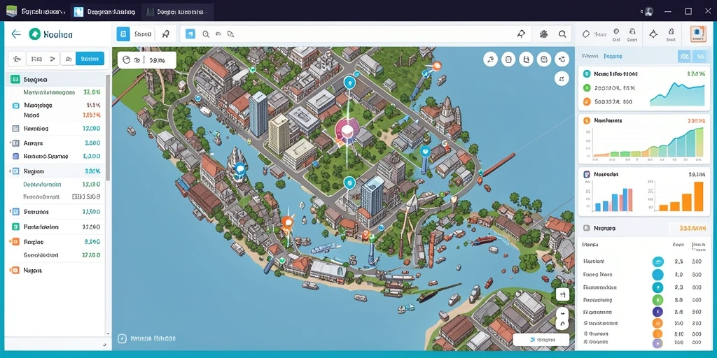 Tampilan awal game yang menarik perhatian.