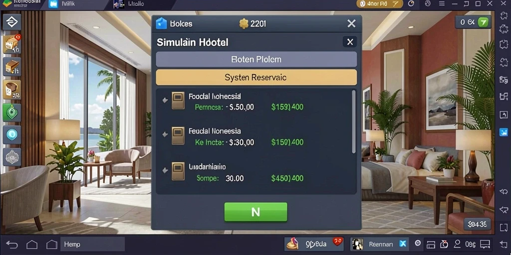 Screenshot menunjukkan tampilan utama HARTASPIN yang cerah dan menarik.