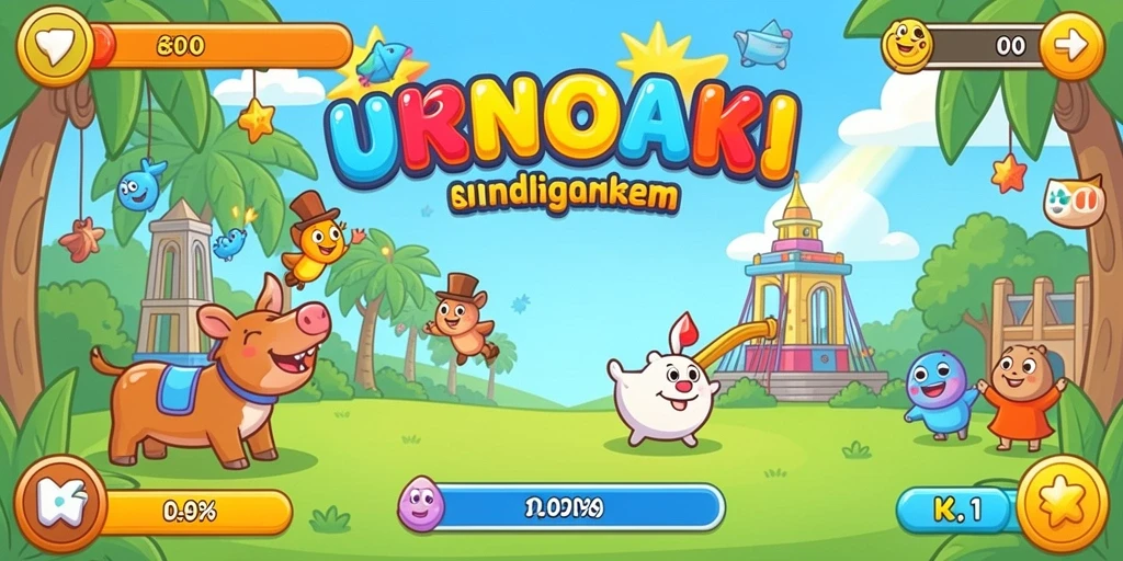 Tampilan awal yang memikat dengan grafik berkualitas tinggi.