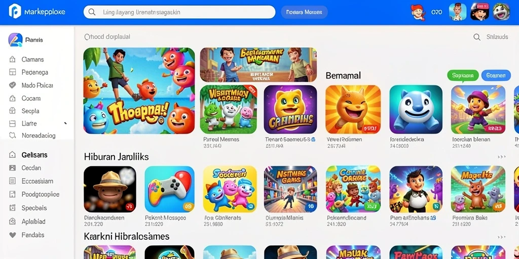 Screenshot menunjukkan aksi seru dalam permainan.