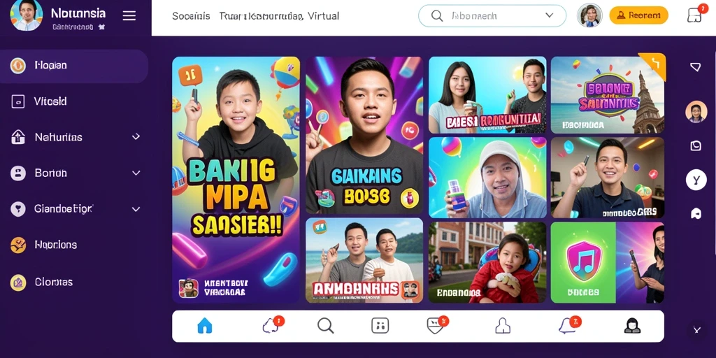 Screenshot menampilkan tampilan antarmuka yang menarik.