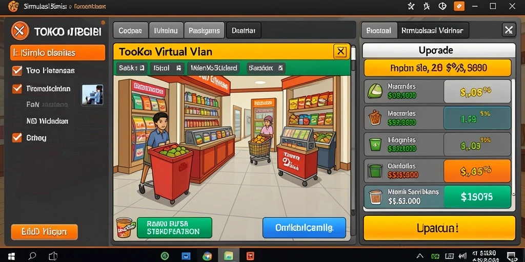 Tampilan antarmuka yang user-friendly.