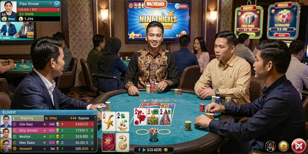 Tampilan menu utama yang menarik dan mudah dinavigasi.