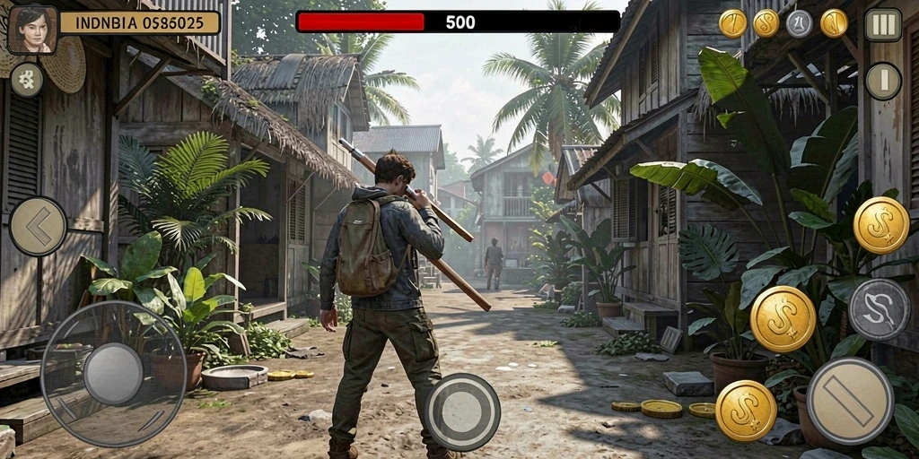 Tampilan menu utama yang menarik dan mudah dinavigasi.