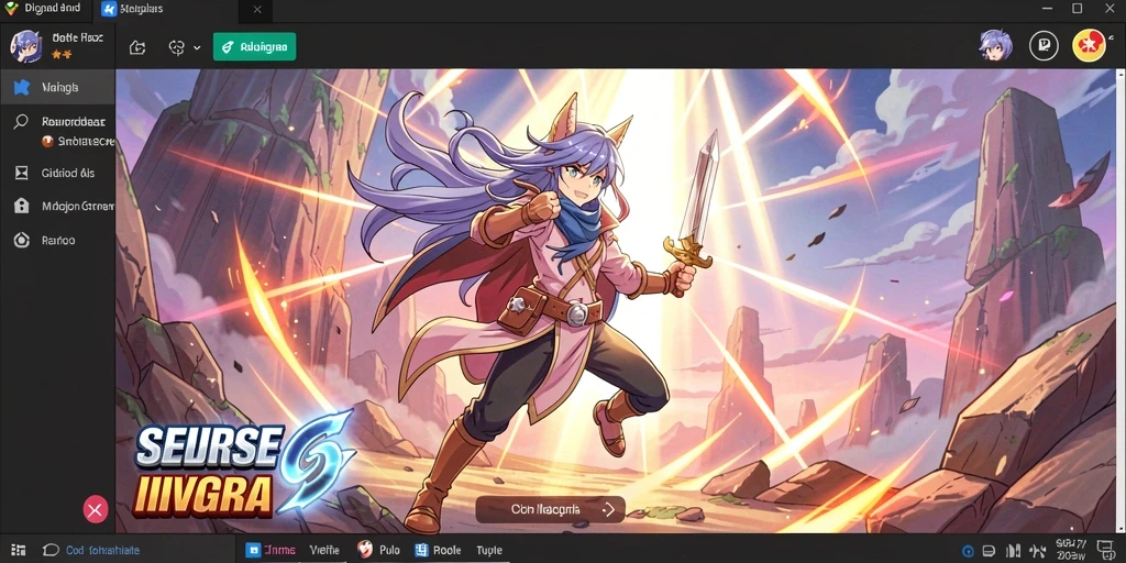 Screenshot yang menunjukkan level baru yang menarik.
