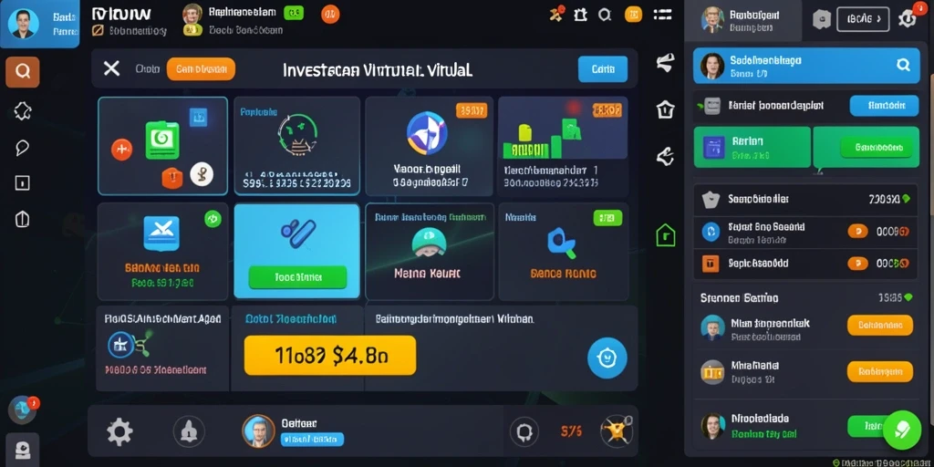 Tampilan utama aplikasi dengan navigasi yang intuitif.