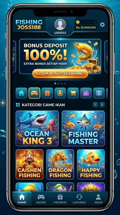 Pratinjau antarmuka joss188 — aplikasi APK resmi Android v5.2.4